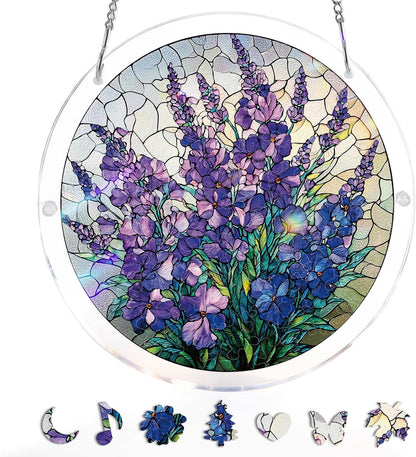 🔥Mother’s Day 49% OFF - DIY Acrylic Jigsaw Puzzle Suncatcher