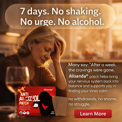 Alisanda® Patches | Beat your alcohol cravings in just 7 days, hassle-free🔥