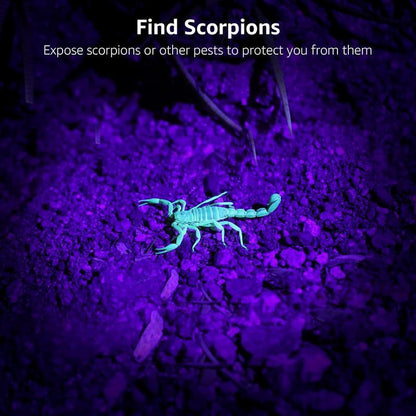 51 LED UV Blacklight Pet Urine Detector for Dog/Cat Urine(Battery not included)
