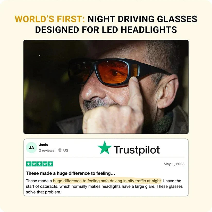 Alisanda® Over Night Driving Glasses