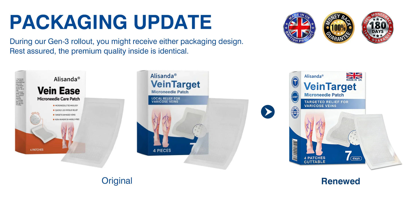 👨‍⚕️✅Alisanda® VeinTarget Microneedle Patch⚡Instant Relief, Long-Term Results