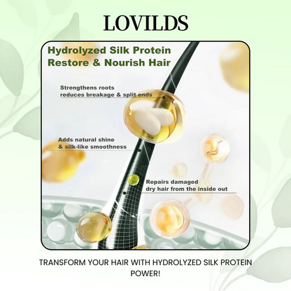 🔥LAST DAY 50% OFF🌿 LOVILDS Rosemary Anti-Hair Fall Shampoo —— Say Goodbye to Hair Loss, Embrace Thick, Healthy Locks!