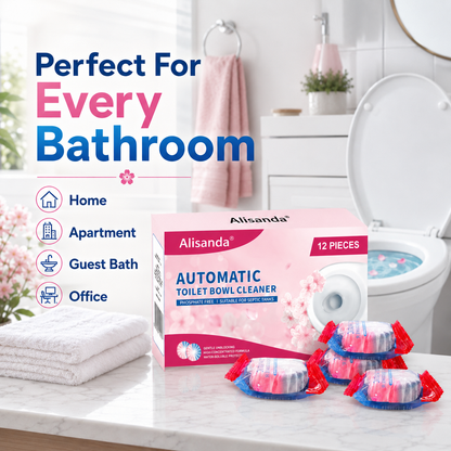 Dual-Color Toilet Bowl Cleaner - 2-in-1 Clean & Deodorize