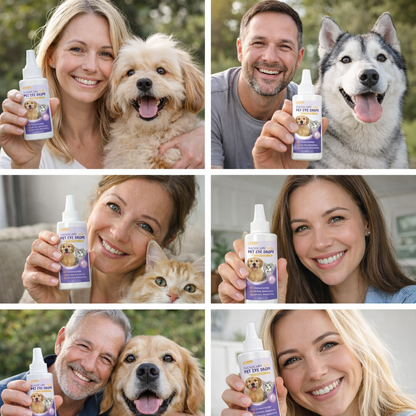 NanoCare Pet Eye Drops-Relieves Conjunctivitis, Dry Eyes, Cataracts, and Keratitis🐶