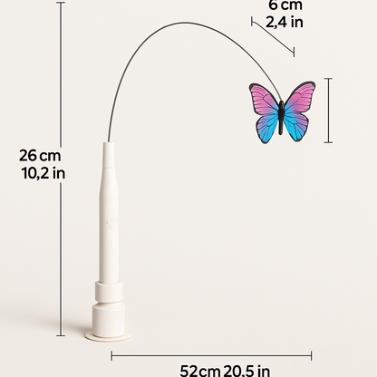 Smart Butterfly Cat Toy — Automatic Teaser for Active Cats 🐾