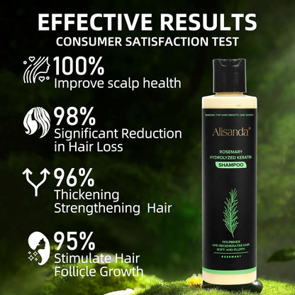 🔥LAST DAY 50% OFF - 🎅Alisanda® Organic Rosemary Hair Growth Shampoo