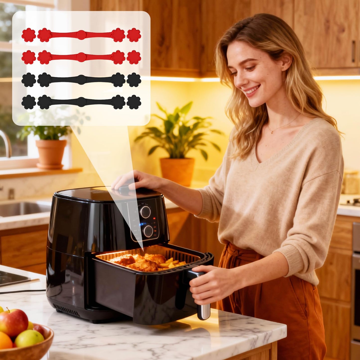 Air Fryer Magnets for Parchment Paper