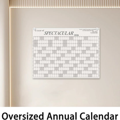 🔥Last Day 49% OFF 📅The Big Calendar 2026 - Design Your Amazing 2026!🏃