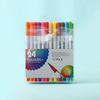 24-Color Watercolor Pens