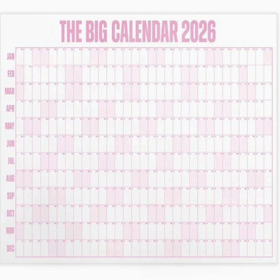 🔥Last Day 49% OFF 📅The Big Calendar 2026 - Design Your Amazing 2026!🏃