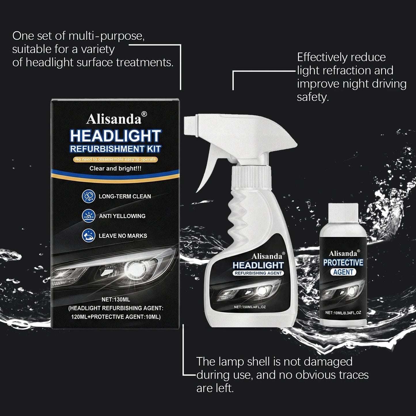 🔥Time-Limited Offer -🚘Alisanda® Headlight Refurbishment Kit