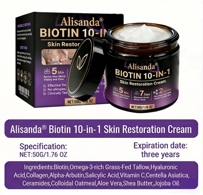 ✨Alisanda® Biotin 10-in-1 Skin Restoration Cream 🌙