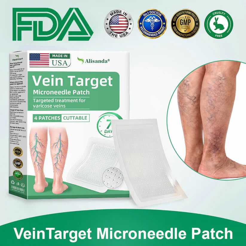 💧Alisanda® VeinTarget Microneedle Patch⚡Instant Relief, Long-Term Results