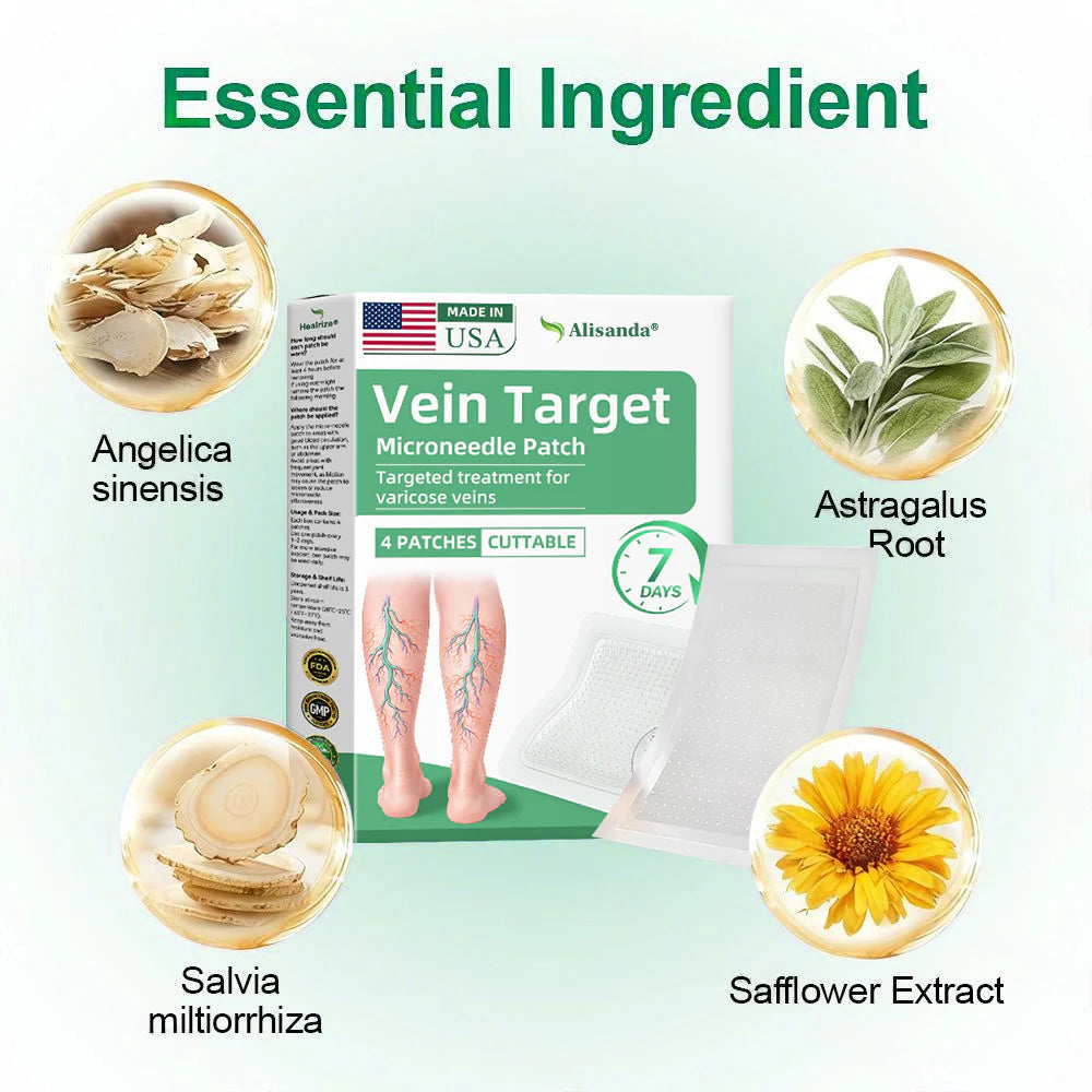 💧Alisanda® VeinTarget Microneedle Patch⚡Instant Relief, Long-Term Results