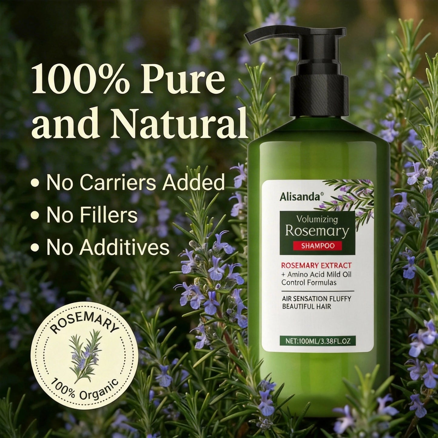 🔥LAST DAY 60% OFF🔥Alisanda® Rosemary Volumizing Shampoo