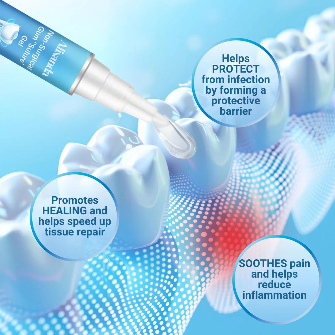 👨‍⚕️ Dentist's Choice : Alisanda® Non-Surgical Gum "Suture" Gel