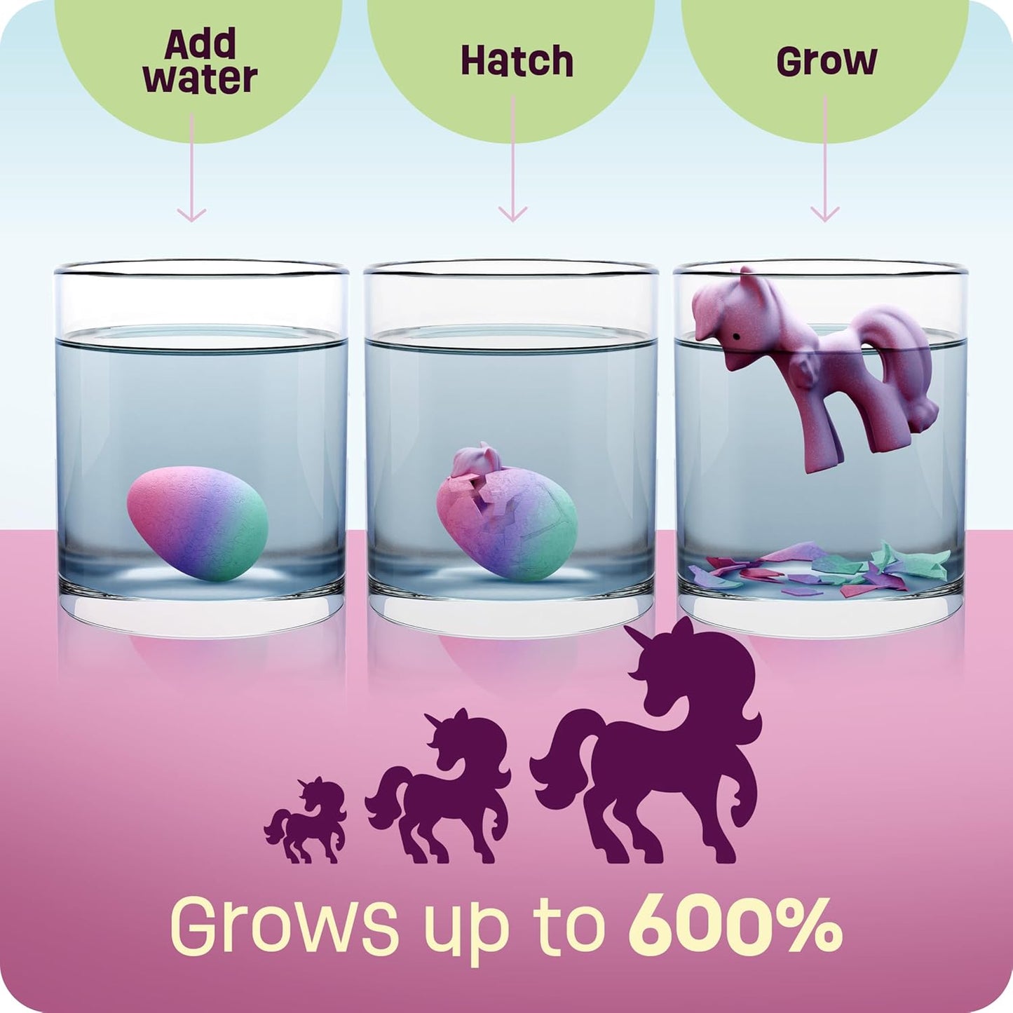 Sparkle Hatchling Unicorn Surprise Eggs