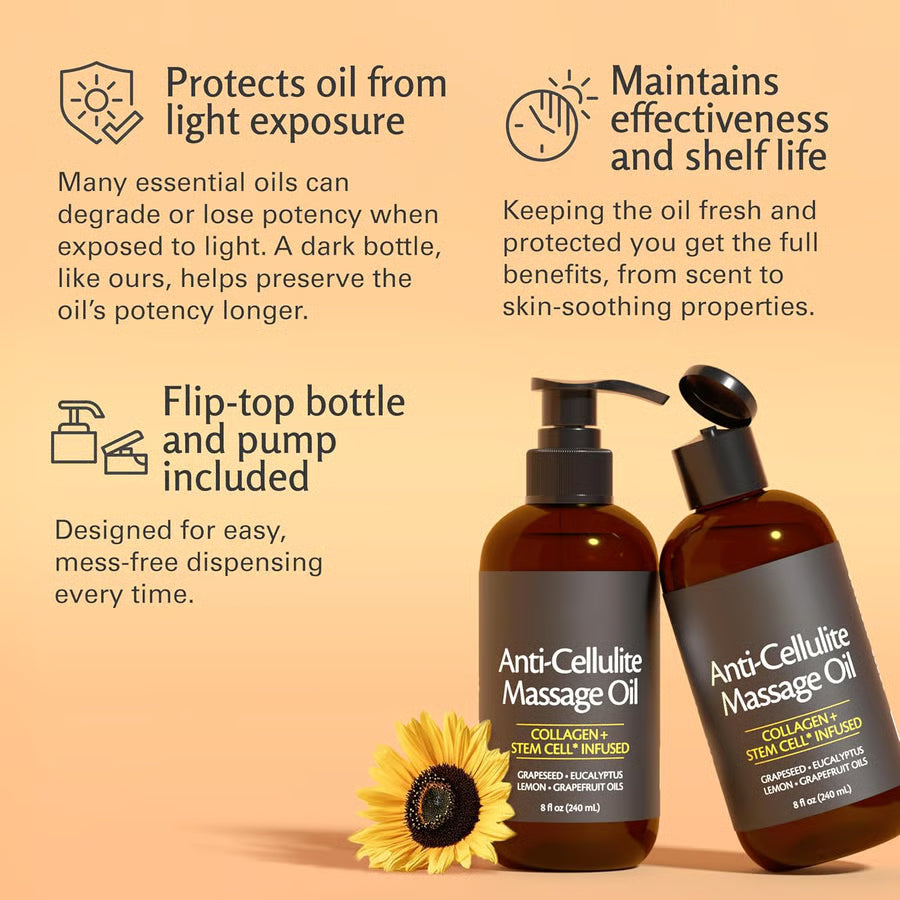 Deep Hydration & Firming Body Oil for Smooth, Supple Skin(240ml / 8oz)