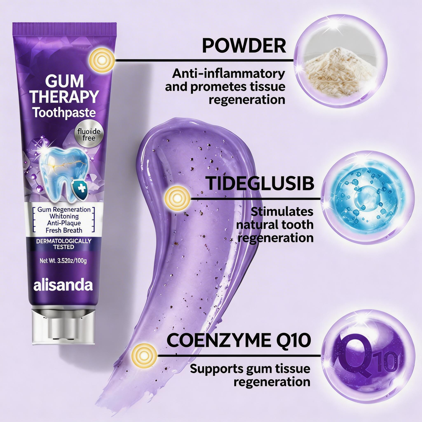 Alisanda® VioCore Dental Treatment Toothpaste
