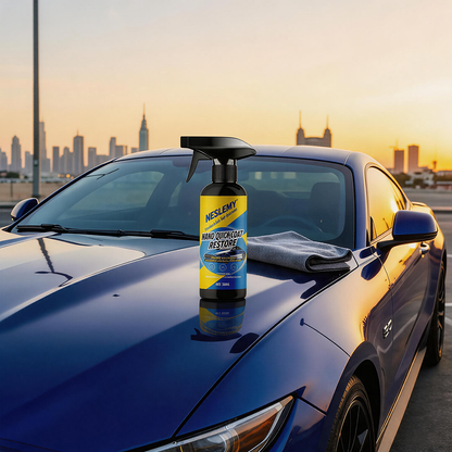 Automotive Nano Coating Repair Agent - With Dust and Water Repellent Properties - Long-lasting and Durable with Gloss