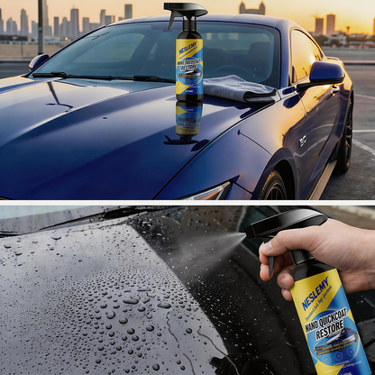 Automotive Nano Coating Repair Agent - With Dust and Water Repellent Properties - Long-lasting and Durable with Gloss