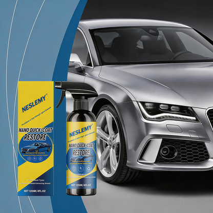 Automotive Nano Coating Repair Agent - With Dust and Water Repellent Properties - Long-lasting and Durable with Gloss