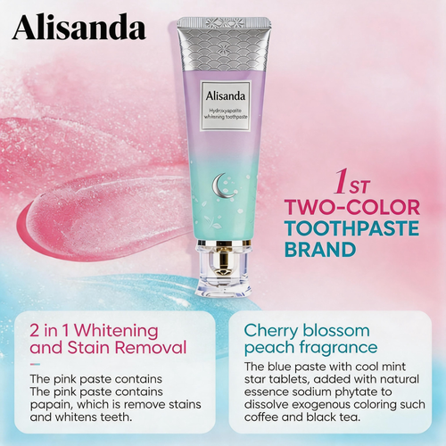 Alisanda® Hydroxyapatite whitening toothpaste