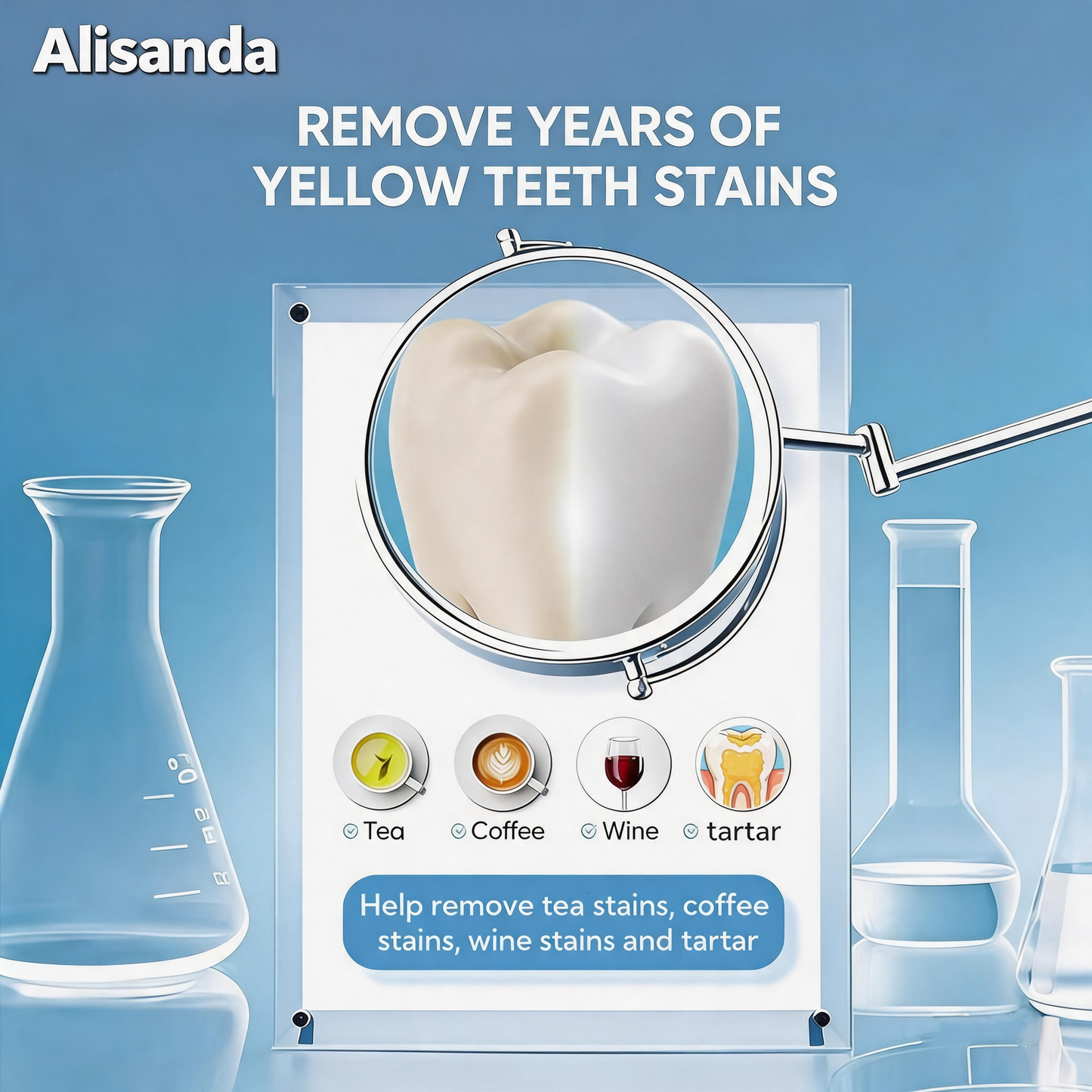 Alisanda® Hydroxyapatite whitening toothpaste
